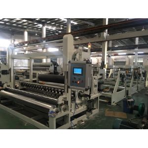 Buy cheap Durable Slitter Rewinder Machine , Paper Roll Rewinding Machine Adjsutable product