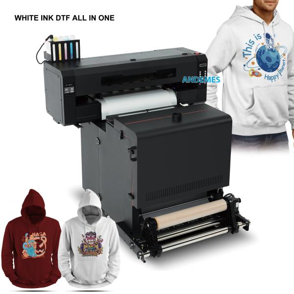 Quality 24inch 60cm DTF Printing and Shaking Powder All-in-One Inkjet Printer with Pigment Ink for sale