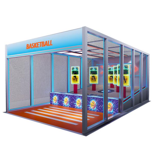 Buy cheap Amusement Arcade Sport Ticket Redemption Basketball Hoop Games Machine from wholesalers