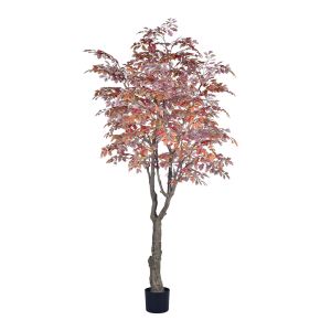 Commercial Artificial Autumn Oak Tree 280cm | Large Fall Foliage Tree for Hotel