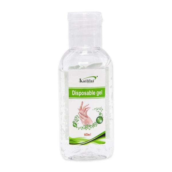 Wholesale Washless hand sanitizer gel 60ml 70% alcohol hand sanitizer 99.99% Antibacterial Portable Mini hand sanitizer
