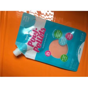 Buy cheap Food Grade Doypack With Spout Laminated Material Vivid Gravure Printing from wholesalers