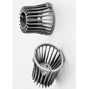 Buy cheap LED Heatsink Aluminum Led Housing Zinc Alloy Sand Blasting Finish from wholesalers