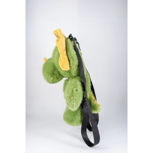 OEM ODM Plush Backpack Dinosaur Image With Adjustable Shoulder Strap