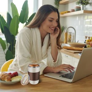 Buy cheap Rechargeable Automatic Magnetic Self Stirring Coffee Mug 12 Ounces from wholesalers