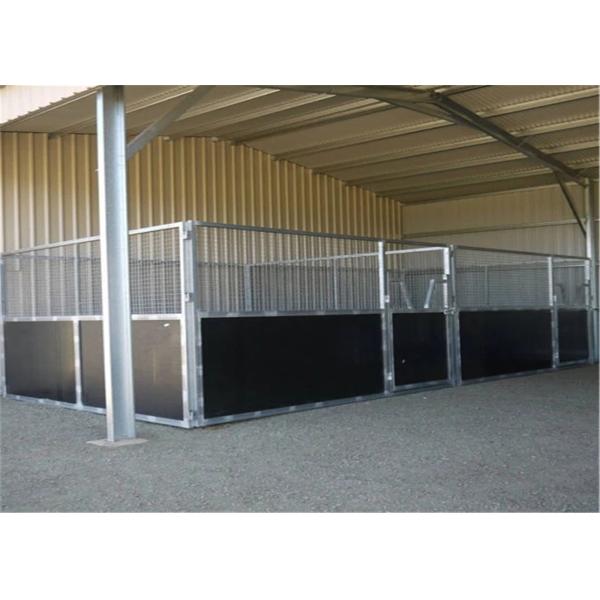 Quality temporary horse stable with roofing 2200mm x 3600mm for sale