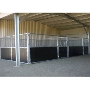 Buy cheap temporary horse stable with roofing 2200mm x 3600mm from wholesalers