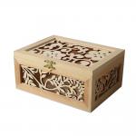 Buy cheap Custom Logo Natural Wooden Gift Packaging Box Engraved Sustainable from wholesalers