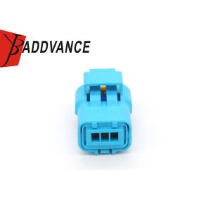 211PC032S6049 3 Pin Female Blue Waterproof Connectors Accept OEM