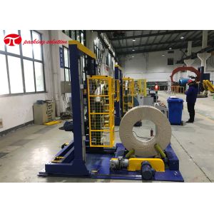 Buy cheap Customized automatic vertical wrapping machine with two packing materials from wholesalers