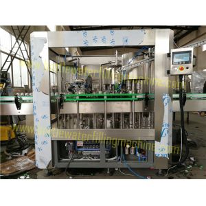 Buy cheap Combined Water Juice And Milk Filling Line , Fruit Juice Glass Bottle Production Line from wholesalers