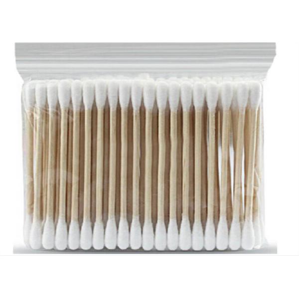 Quality Cleaning 75cm Double End Cotton Swabs AAA Grade sanitary grade for sale