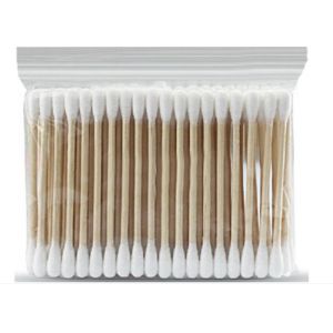 Buy cheap Cleaning 75cm Double End Cotton Swabs AAA Grade sanitary grade from wholesalers