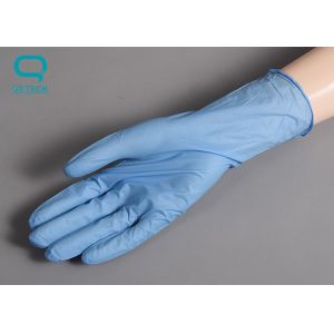 Buy cheap Durable Ambidextrous ESD Nitrile Gloves Adequate Thickness With Smooth Surface from wholesalers