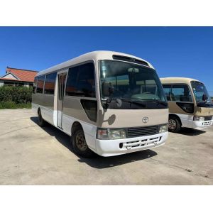 Buy cheap 2012 Year 23 Seats Used Toyota Coaster Bus 1Hz Diesel Engine With Folding Door In Good Condition from wholesalers