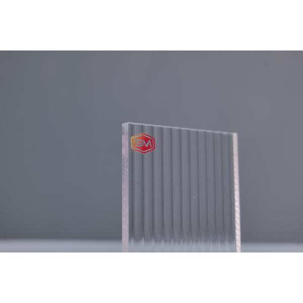Scratch Resistant transparent Textured Acrylic Sheet with High Light Transmittan
