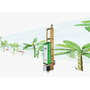 Buy cheap Bidirectional wall Mural Printing Machine Laser Positioning Automatic Tracking from wholesalers