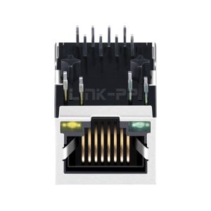 Buy cheap YDS 13F-64GYD2SNW2NL Compatible LINK-PP LPJ0011BBNL 10/100 Base-T Tab Down Green/Yellow Led Single Port 8 Pin Network RJ45 Connector from wholesalers