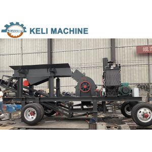 KELI Automatic Concrete Brick Making Machine Hammer Crusher 18-40t/H Productivit