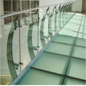 Buy cheap Modern Aluminium Glass Handrail With 8mm - 17.5mm Glass from wholesalers