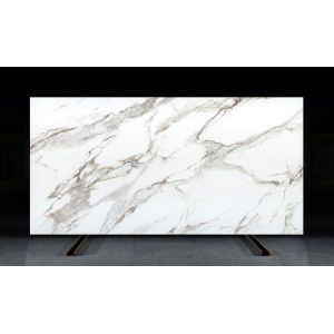 Buy cheap OLK1003G Calacatta Gold New Collection Vain To Full Body Printed Quartz Stone Hd Inkjet Print Technology Slab from wholesalers