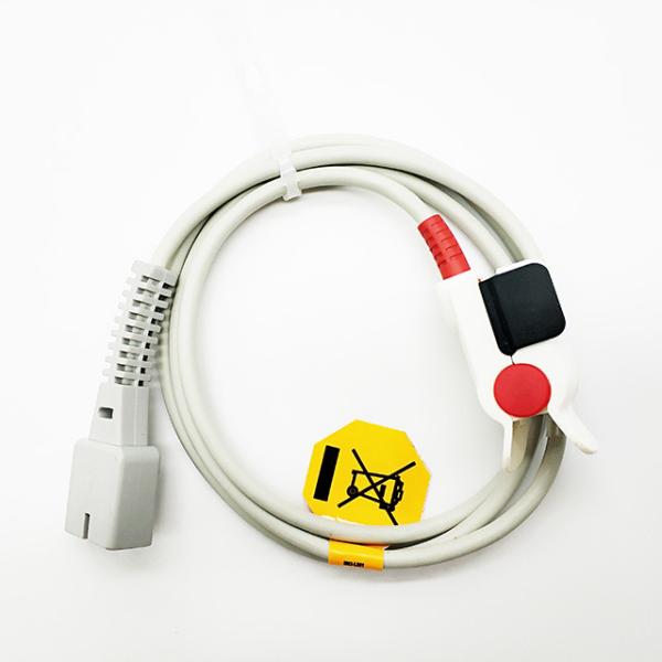 Quality Monitor Nellco pediatric finger clip Spo2 Sensor , Pediatric 1.1M 9 Pin Spo2 Production for sale