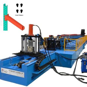 Buy cheap Hydraulic Cutting Upright Rack Forming Device 5.5KW 1.5-2.5mm With 18 Stations from wholesalers