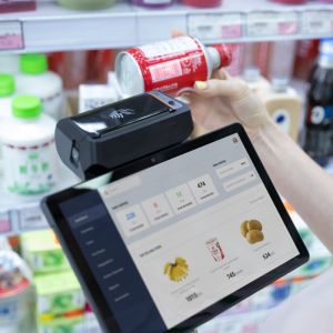 Buy cheap Android 13 OS 4GB 32GB Mobile POS System 2600mAh With 10.1" Touch Screen from wholesalers