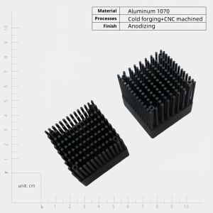 Buy cheap Customized Lightweight Aluminum Cold Forging Heat Sink from wholesalers