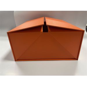 Buy cheap Sturdy Collapsible Paper Box With Magnetic Closure Rectangular Cardboard from wholesalers