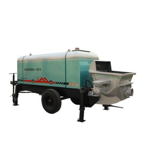 Buy cheap Electric Remote Control Hydraulic Concrete Pump With 80m3 / h Concrete Delivery 12.5Mpa Pressure from wholesalers