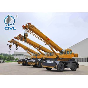 Rough Telescopic Boom Crane Vehicle Crane All Terrain 25t New Off-Road Tire