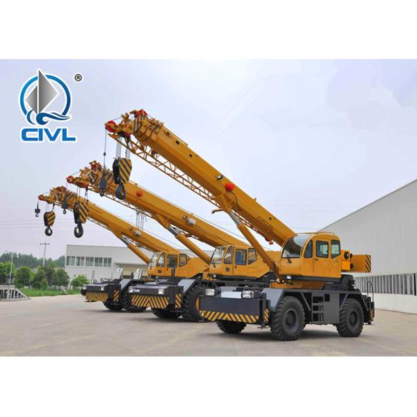 Rough Telescopic Boom Crane Vehicle Crane All Terrain 25t New Off-Road Tire