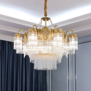 Buy cheap Glass H80cm Hotel Lobby Chandelier from wholesalers