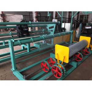 Full-Automatic Double Wire Feeding Chainlink Mesh Farm Fence Machine