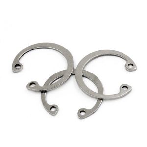 Stainless Steel Shaft Retaining Washer Plain Finish with Connection Function