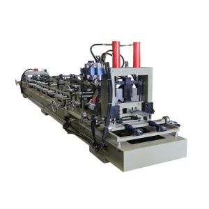 Buy cheap 0.8-1.8mm Steel Frame C Purlin Forming Machine 14 Station With Gcr12 Cutter from wholesalers