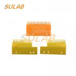 Buy cheap Hyundai Escalator Spare Parts Yellow Plastic Comb Plate S655B6 from wholesalers