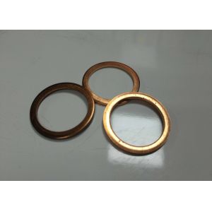 Buy cheap Custom Precise Metal Stamping Washer Parts Brass Sheet Material High Speed stamping from wholesalers