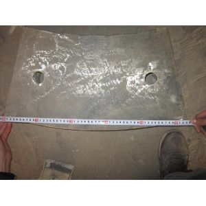 Buy cheap Iron End SiO2 Mill Liners from wholesalers