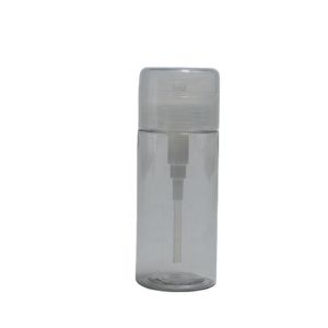 Buy cheap 100ml PET Collar Customized Press Push Down Dispenser Bottle for Make Up Remover from wholesalers