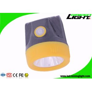 Buy cheap IP68 waterproof Rechargeable Miners Headlamp 10000 Lux with colorful shell and 220g  easy to carry from wholesalers