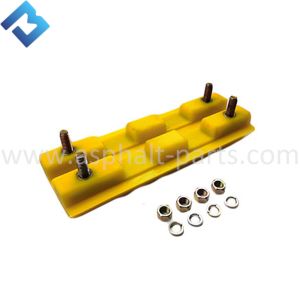 Buy cheap W1900 Machine 2102699 350*130 M14 Rubber Track Pads Polyurethane from wholesalers