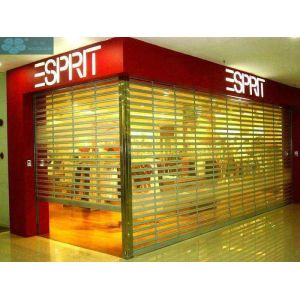 Buy cheap 1.8mm Sturdy Polycarbonate Slat Clear View Roller Shutters from wholesalers