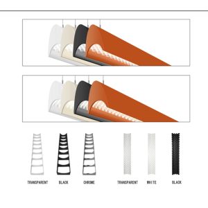 Buy cheap up and down led pendant linear light, linkable linear light pendant dali led linear pendant light 1500mm 1800mm 2400mm from wholesalers