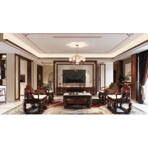 Buy cheap Timeless Elegant Stainless Steel TV Cabinet Solution New Chinese Style from wholesalers