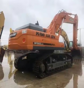Heavy Duty Machinery Used Doosan Dx 500 Digger Excavators