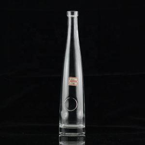 200ml 300ml 375ml Slender Shape Thin Glass Bottle for Vodka Manufacture Business