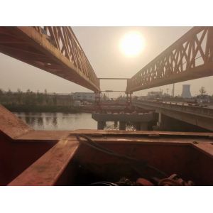Buy cheap JQJ 50 / 200t bridge erecting machine, engineering gantry crane, electric hoist, double beam traveling gantry crane from wholesalers