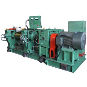 Buy cheap CE Certified SFC XK-400 Two Roll Open Mill Machine For Rubber Mixing Precise Temperature Control System from wholesalers